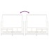 Estructura de cama para niños madera de pino blanco 70x140
