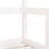Estructura de cama para niños madera de pino blanco 70x140