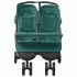 Carrito para gemelos de acero