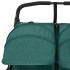 Carrito para gemelos de acero