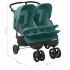 Carrito para gemelos de acero