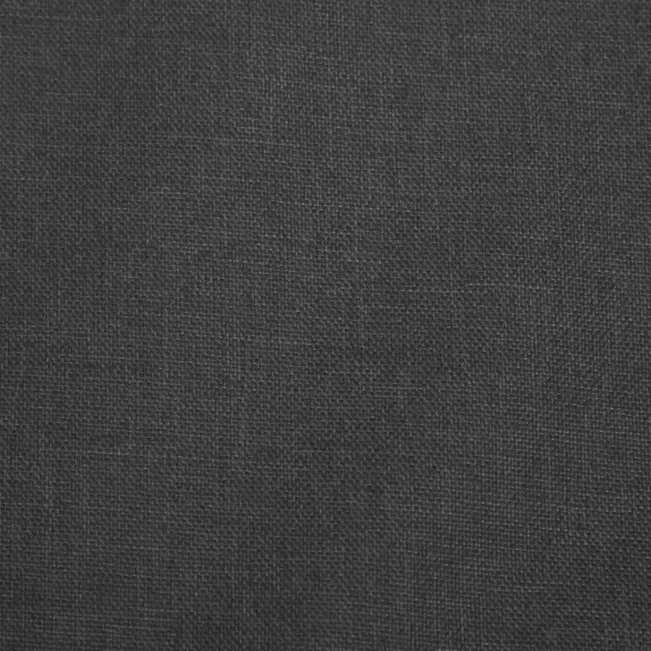 Carrito para gemelos de acero gris oscuro y