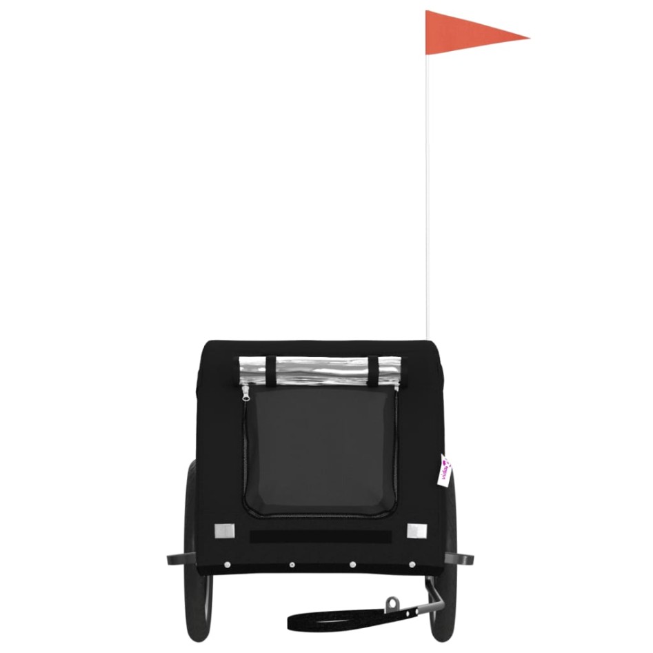 Remolque de bicicleta mascotas hierro tela Oxford