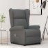 Sillón elevable tela gris