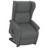 Sillón elevable tela gris