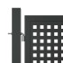 Puerta de jardín acero gris antracita 400x125