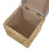 Conjunto de otomanas 2 piezas hierba marina