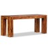 Banco de madera maciza de sheesham 110x35x45