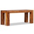 Banco de madera maciza de sheesham 110x35x45