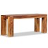 Banco de madera maciza de sheesham 110x35x45