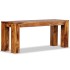 Banco de madera maciza de sheesham 110x35x45