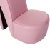 Sillón con forma de zapato de tacón cuero sintético