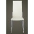 Sillas de comedor 6 uds cuero sintético