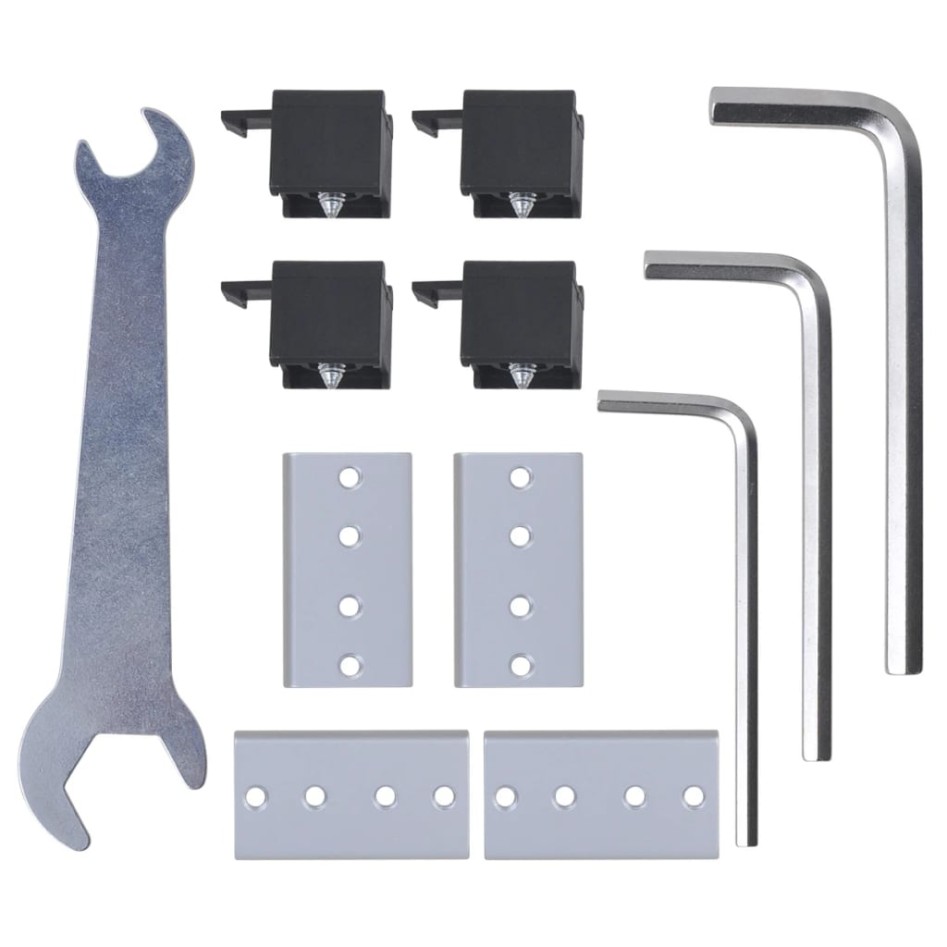 Puerta corredera doble de
