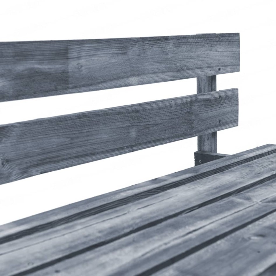 Sofá de jardín de palets con cojines color arena madera de