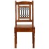 Juego de bistro 3 piezas madera maciza de