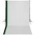 Kit estudio 3 telones fondo algodón estructura ajustable 3x5