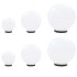 Juego de lámparas de bola LED 6 uds esféricas PMMA 20/30/40