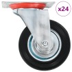 Ruedas giratorias 24 unidades 100 mm