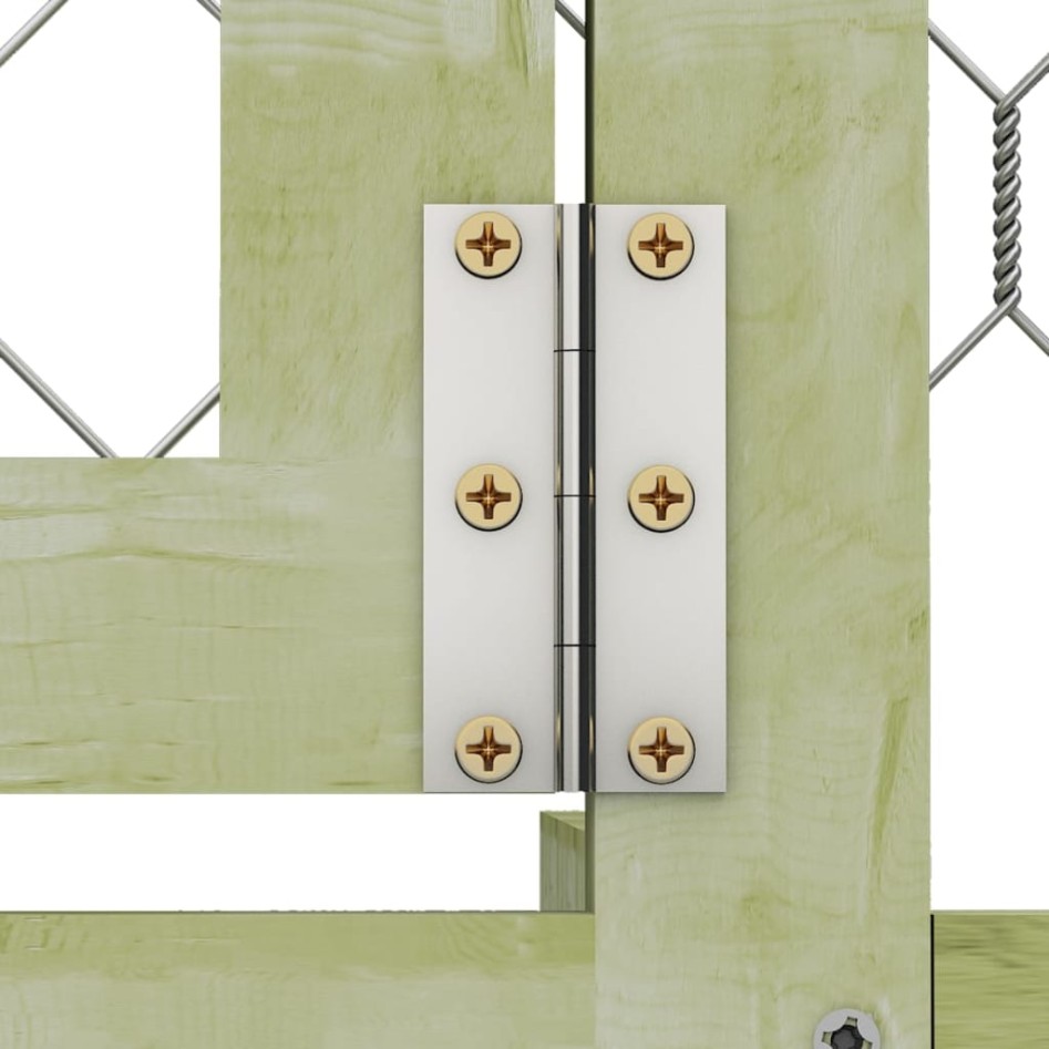 Gallinero de madera de pino impregnada 1,5x1,5x2