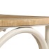 Sillas con respaldo cruzado 4 uds madera maciza de mango