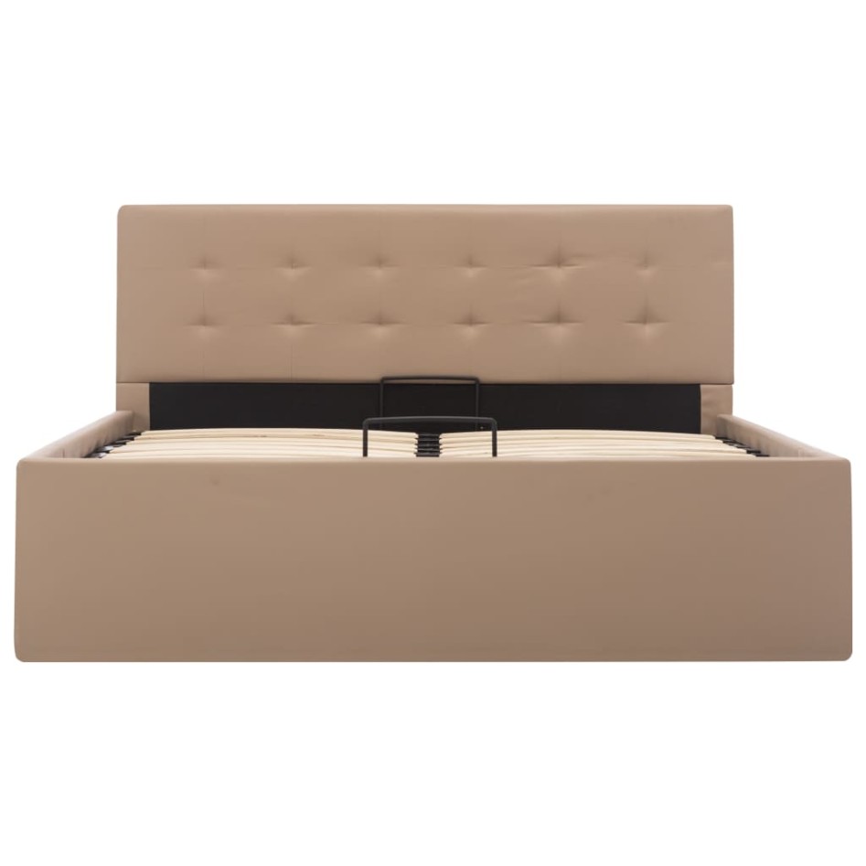 Cama canapé hidráulica sin colchón capuchino 120x200