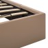 Cama canapé hidráulica sin colchón capuchino 120x200