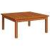 Muebles de jardín 2 piezas con cojines madera maciza de