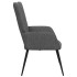 Sillón de relax de tela gris