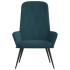 Sillón de relax de terciopelo