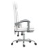 Silla de oficina reclinable masaje cuero sintético