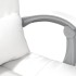 Silla de oficina reclinable masaje cuero sintético