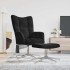 Sillón de relax con taburete terciopelo