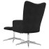 Sillón de relax con taburete terciopelo