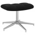 Sillón de relax con taburete terciopelo