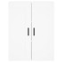 Aparador alto madera contrachapada blanco 69,5x34x180