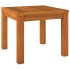 Taburetes de jardín con cojines 2 uds madera acacia 40x40x42