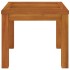 Taburetes de jardín con cojines 2 uds madera acacia 40x40x42