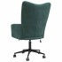Sillón de relax de terciopelo verde