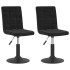 Sillas de comedor giratorias 2 uds terciopelo