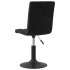 Sillas de comedor giratorias 2 uds terciopelo