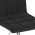 Sillas de comedor giratorias 2 uds terciopelo