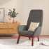 Sillón de relax de tela gris