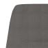 Sillón de relax de tela gris