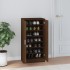 Mueble zapatero madera contrachapada roble marrón 55x35x108