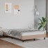 Estructura cama sin colchón cuero sintético capuchino