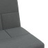 Sofá cama con portavasos tela gris