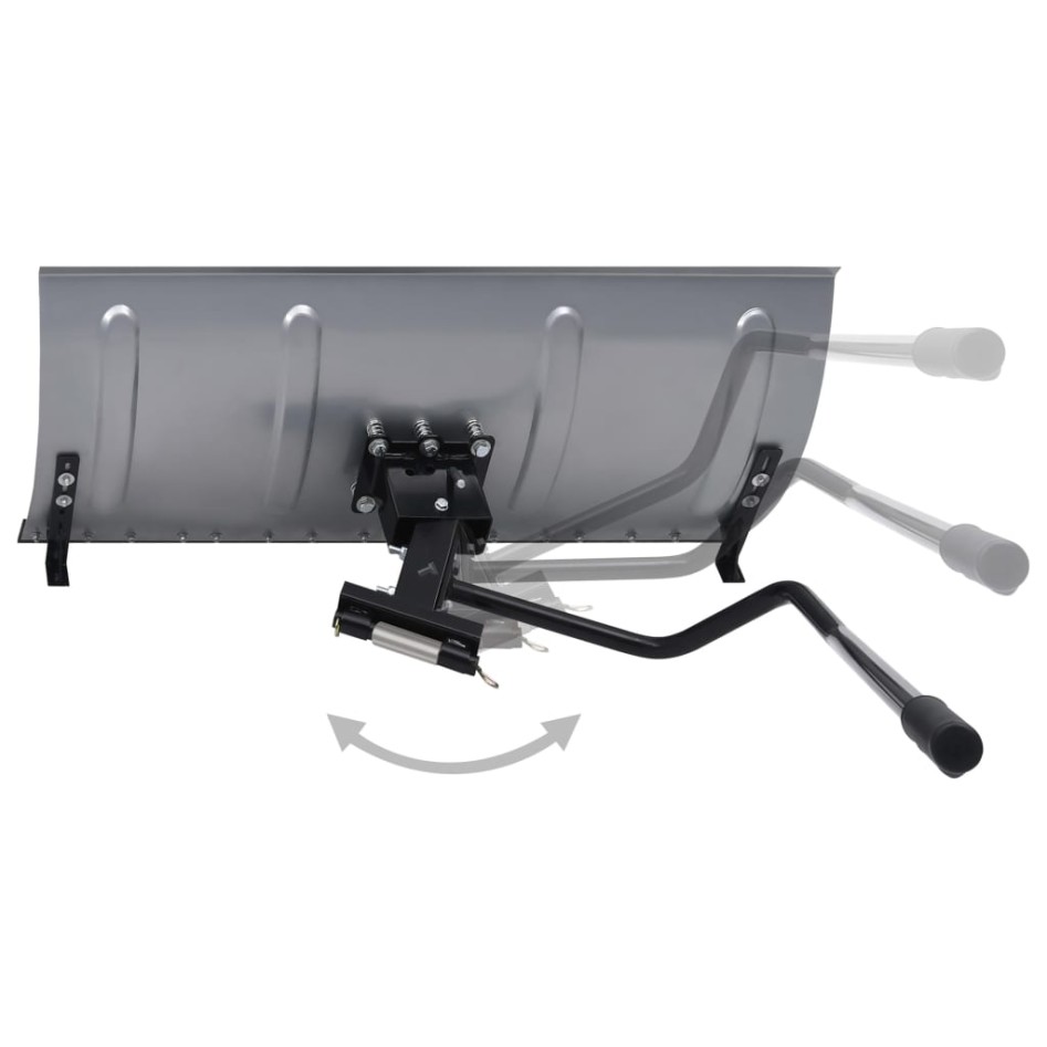 Pala quitanieves para cortacésped con adaptador 100