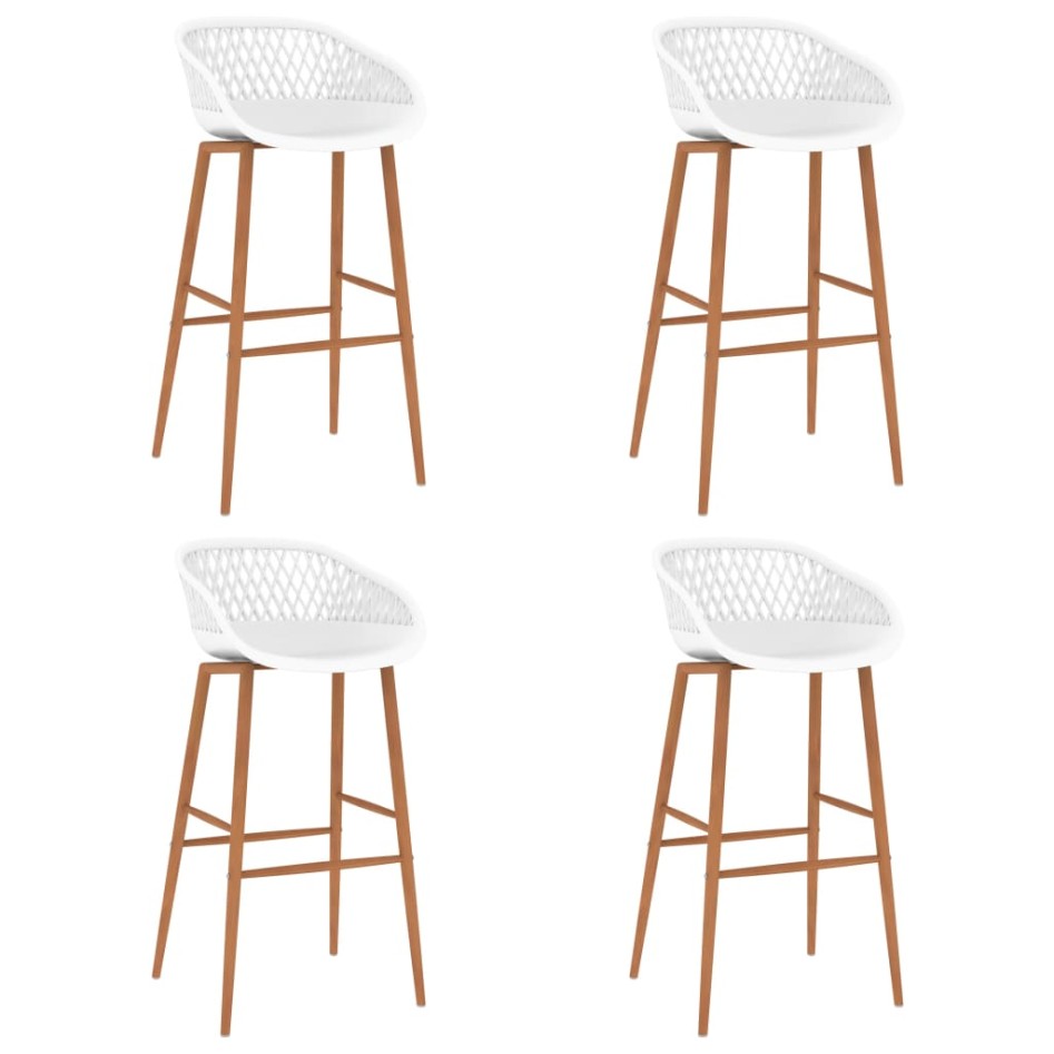 Mesa alta y taburetes de bar de 5 piezas