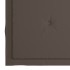Sillas de jardín 4 uds con cojines gris taupe madera de